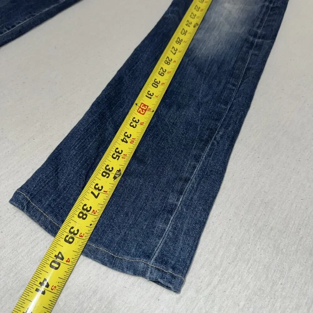Polo Ralph Lauren Jeans Mens 32x32 Blue Varick Slim Straight Denim Nice Fade
